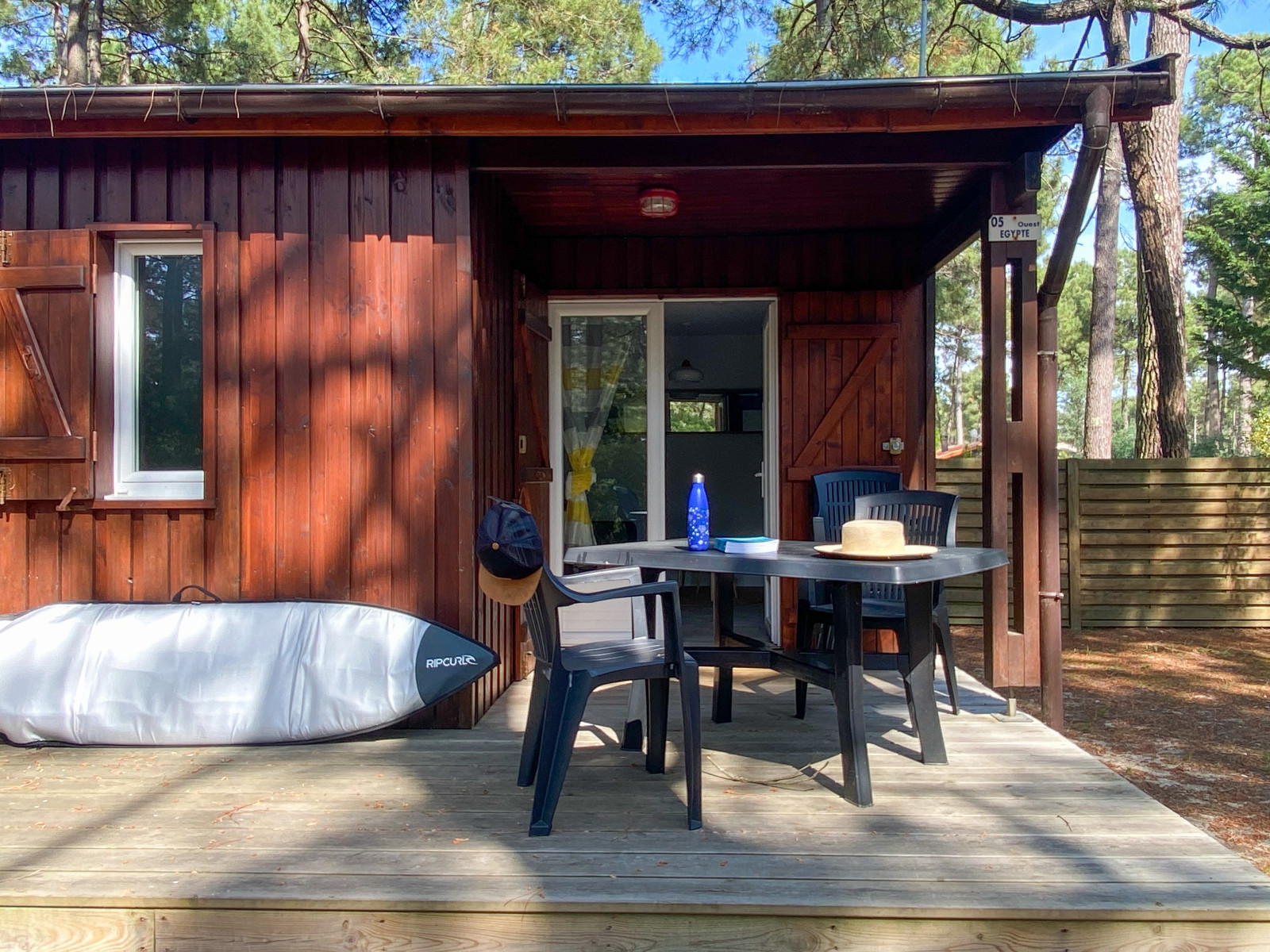 Les locations d'euronat : chalet Périgord Côté Plage