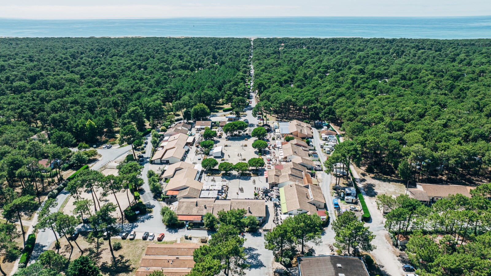 Euronat naturist resort in France